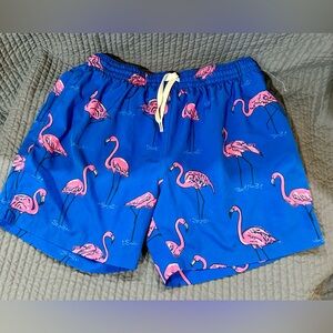 Chubbies "The Pop Flock and Drop Its" men's swim trunks